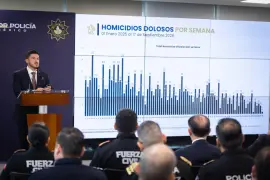 “Prometimos un Nuevo León seguro, un Nuevo León en paz, un Nuevo León tranquilo y los números lo están demostrando”, declaró.