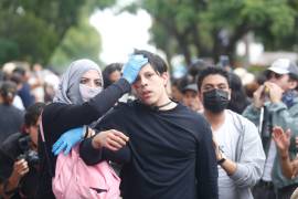 La Fiscalía de Jalisco confirmó la liberación de 12 personas detenidas durante la protesta por la calidad del agua frente a Casa Jalisco.
