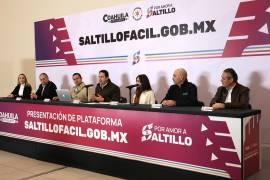 El Ayuntamiento de Saltillo presentó este portal en conferencia de prensa, destacando la agilidad que se tiene para pagar el predial.