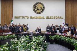 La autoridad electoral realizó una sesión extraordinaria por el proceso electoral para elegir a jueces, ministros y magistrados | Foto: Cuartoscuro