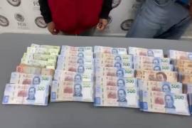 Los sospechosos fueron detenidos en posesión de más de dos millones de pesos cuyo origen lícito no pudieron acreditar