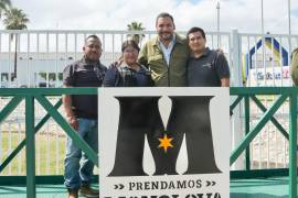 Se construyeron puentes peatonales en el fraccionamiento Francisco I. Madero y colonia Barrera.