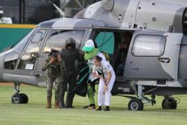 El presidente de México, Andrés Manuel López Obrador, durante su conferencia matutina aseguró que no está de acuerdo con que se haya utilizado un helicóptero de la Semar para transportar a la mascota del equipo de beisbol.