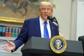 “Creo que lo que vamos a hacer es imponer un gran arancel a México por la lechuga”, dijo Trump este viernes desde la Oficina Oval.
