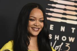 La cantante y empresaria Rihanna asiste a un evento para su línea de lencería Savage X Fenty en el hotel Westin Bonaventure, en Los Ángeles. El desfile “Savage X Fenty Show Vol. 3” se estrena el viernes en Amazon Prime Video. AP/Jordan Strauss/Invision