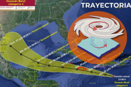 El huracán, localizado a 2,460 km al este-sureste de Cancún, sigue siendo monitoreado por posibles cambios en su trayectoria.