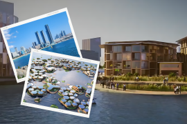 Con estructuras hexagonales y sostenible, este proyecto puede redefinir las soluciones urbanas para las ciudades costeras del futuro