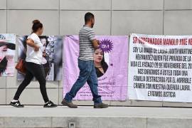 La acción colectiva finalizó en las instalaciones del Centro de Justicia Penal y llevaron en brazos las denuncias y exigencias que se necesitan resolver.