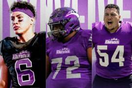 Brian Ledezma, Isaac Briones y Ángel Carrizalez, formados en los Lobos de la UAdeC, encabezan el refuerzo de talento local de los Dinos de Saltillo rumbo a la temporada de la LFA 2.0.