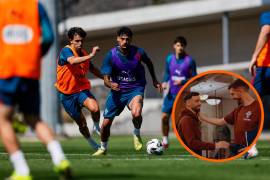 Paulinho se incorporó a Portugal en Cancún, donde la selección lusa inició su concentración en México antes del amistoso frente al Tri en el Estadio Banorte.