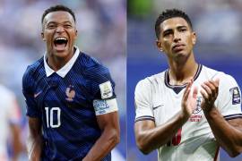 Kylian Mbappé y Jude Bellingham liderarán a Francia e Inglaterra en la pelea por el bronce mundialista.