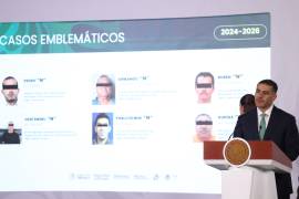 Además del financiamiento, Harfuch dijo que el CJNG también aportaba “refuerzos de personal por el sur de Sinaloa”.