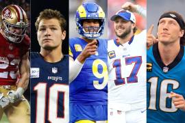 Josh Allen, Christian McCaffrey, Trevor Lawrence, Drake Maye y Matthew Stafford integran la lista final de candidatos al MVP de la NFL 2025.
