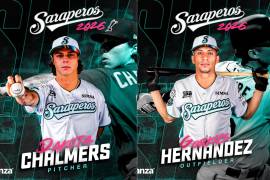 Gorkys Hernández y Dakota Chalmers se integran a los Saraperos de Saltillo para fortalecer la ofensiva y el pitcheo en la próxima temporada de la Liga Mexicana de Beisbol.