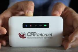 CFE ofrece paquetes de entre 5 y 100 gigabytes, con velocidad de transferencia de datos que no ofrece ninguna de las marcas del mercado.