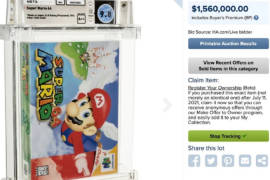 'Super Mario 64' se vende en 30 mdp y se convierte en el videojuego más caro de la historia