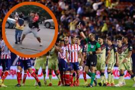 El polémico video fue captado en las afueras del estadio Alfonso Lastras previo al encuentro entre el América y el Atlético de San Luis.