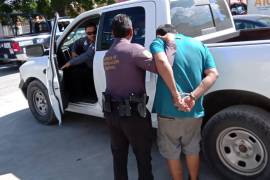 “El Quico”, de 54 años, fue subido a una camioneta de la Fiscalía para su traslado a la capital.