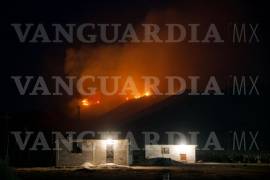 Alarma incendio forestal en el ejido Carneros, al sur de Saltillo