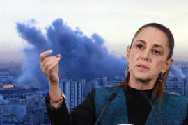 El autor de la columna “Historias de Reportero” acusa a los morenistas y a Sheinbaum de defender a regímenes autoritarios por no condenarlos; son “Irán de día, Europa de noche”, ironiza.