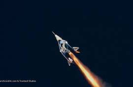 Virgin Galactic logra su primer vuelo espacial tripulado, la polémica es dónde comienza el espacio