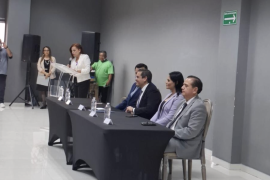 David Boone De la Garza impartió una conferencia en Torreón sobre los retos de la procuración de justicia federal y la coordinación entre autoridades federales y estatales.