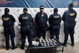 Elementos de la policía de Guadalupe utilizaron vigilancia aérea con drones para ubicar y detener al conductor de un taxi presuntamente vinculado con robos a pasajeros