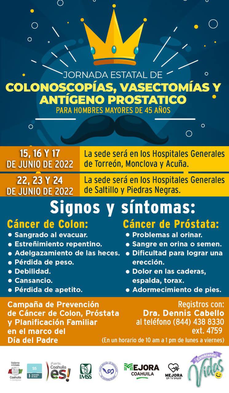 Coahuila: Celebran el Día del Padre... con vasectomías y chequeos de cáncer de próstata . Noticias en tiempo real