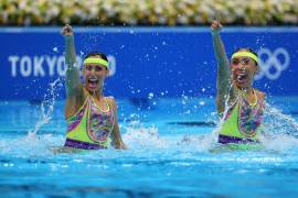 Nuria Diosdado y Joana Jiménez han conquistado diversas preseas en la disciplina de natación artística.