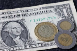 En el arranque de los mercados americanos, el peso mexicano inicia la sesión con una depreciación de aproximadamente 2.51 por ciento, para cotizar en alrededor de 19.64 unidades por dólar