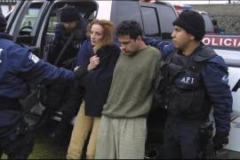 Israel Vallarta Cisneros, presunto líder de la banda de secuestradores “Los Zodiacos”, durante su arresto.