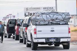 Menos paisanos han cruzado por Piedras Negras, debido a la incertidumbre que hay en Estados Unidos.