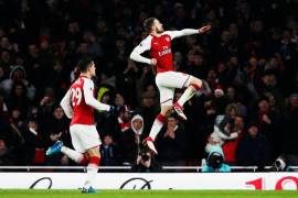 ¡Tiemblen famosos! Aaron Ramsey consiguió un 'hat trick'