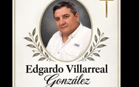 Familiares y amigos despidieron al empresario Edgardo Villarreal González en San Buenaventura.