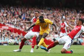 Arsenal y Brighton firmaron el empate en el encuentro que se dio este domingo en la Premier League.