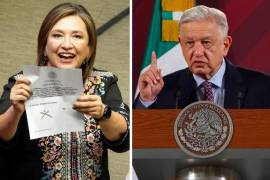 López Obrador dijo que la senadora panista es la candidata de Claudio X González, líder de Mexicanos Contra la Corrupción y la impunidad.