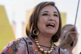 El pasado 9 de mayo, Gálvez, candidata opositora, llegó a Matamoros custodiada por un fuerte aparato de seguridad.