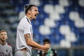 A sus 38 años, Zlatan consigue doblete con el Milán en la Seria A