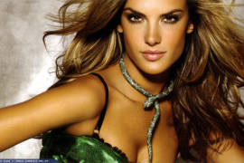 Alessandra Ambrosio posa desnuda como la empresaria más sexy del 2015