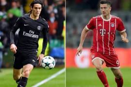 Planean intercambio de Lewandowski por Cavani