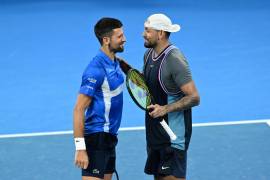 La sorpresiva pareja de Nick Kyrgios y Novak Djokovic ha iniciado con el pie derecho su camino por el Abierto de Brisbane.