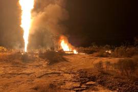 Se registra explosión en ducto de Pemex en la carretera México-Laredo