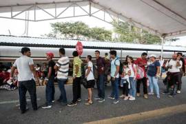4 mil migrantes se registran para entrar a México