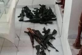 Arsenal y millones de pesos... esto es lo que encontraron en cateo a propiedad de 'El 8' ahijado de 'El Mencho' líder del CJNG