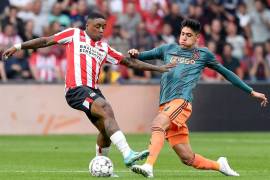 Con Edson como titular, Ajax empató a uno en el Clásico Holandés