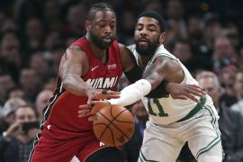 Kyrie Irving le arruina la última visita de Dwayne Wade al TD Garden