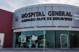 Alejandra ¨N¨, de 23 años, fue trasladada de urgencia al Hospital General Amparo Pape de Benavides tras el incidente.