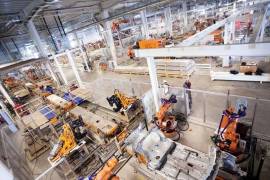 La absorción bruta de espacios industriales fue generada en gran parte por compañías de la industrias automotriz con casi el 50%.