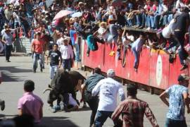 La Huamantlada forma parte de los festejos en honor a la Virgen de la Caridad en el municipio de Huamantla en Tlaxcala.