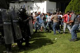 AMLO señala a Gustavo Madero tras protesta en presa La Boquilla